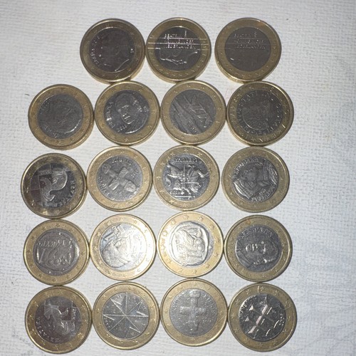 Euro münzen lot - 1€, sammlung