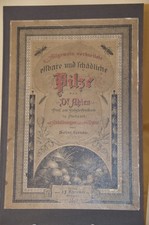 Essbare u. schädliche Pilze -