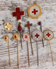 Sammlung Konvolut Anstecknadeln Deutsches Rotes Kreuz Blutspende