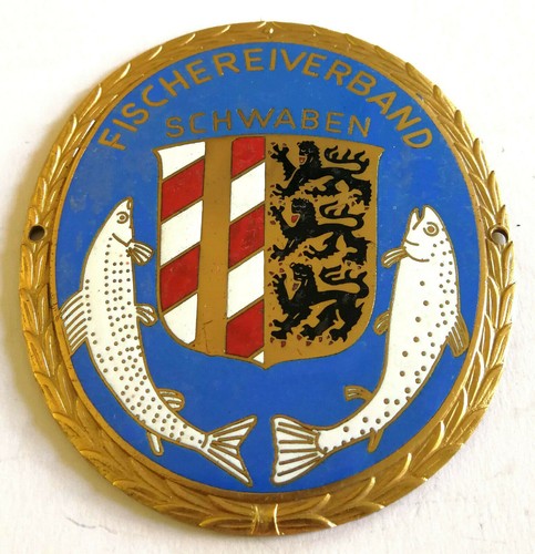 Plakette fischereiverband - plakette,