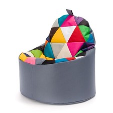 Ecopuf patchwork pouf - patchwork,