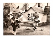 Foto Ak Sandmann beim Vögel