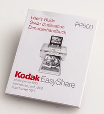 Bedienungsanleitung Kodak EasyShare Fotodrucker photo printer 500 PP500