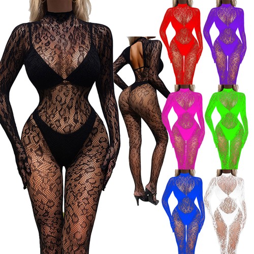 Damen netz bodysuit - damen,
