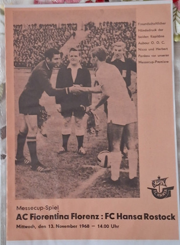 Ddr progr messecup - fc, hansa