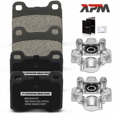 2x Bremssattel 4x Bremsbeläge