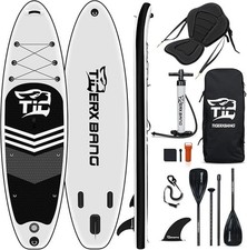 TIGERXBANG Black Tiger Collection Aufblasbares Stand Up Paddle Board SUP Board