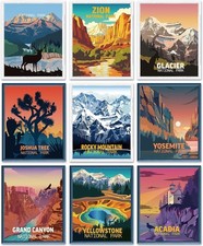 Nationalpark poster set - poster,