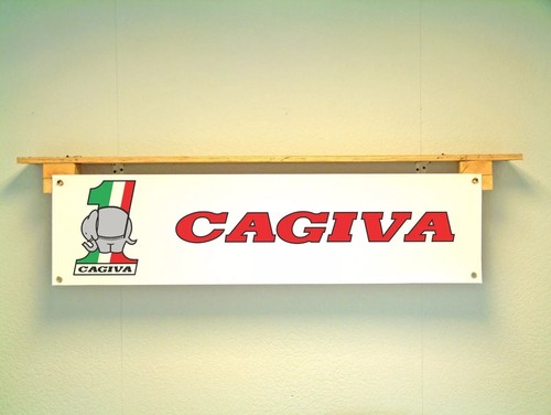 Cagiva motorrad banner - motorrad, garage