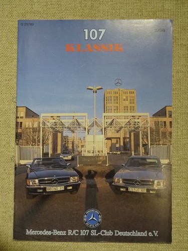Mercedes 107 club zeitung - 107,