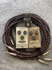 TC Electronic Forcefield + Echobrain + Ditto Looper Effektpedale