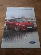 Ford Mondeo 5 Kurzanleitung Bedienungsanleitung  MK5 BA7 13
