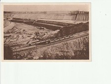 PALMNICKEN /Ostpreußen..., Bernsteinwerk,  Tagebau m. Bagger, Bahn....s/w  AK kl