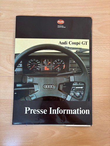 Pressemappe audi coupe - pressemappe, /