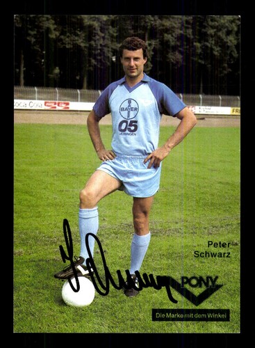Peter schwarz autogrammkarte - schwarz,