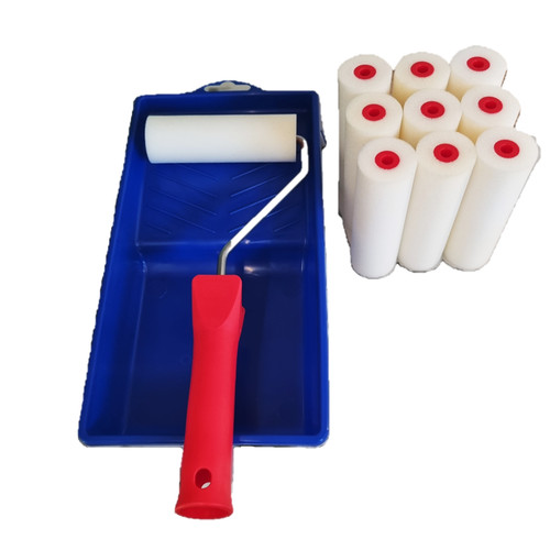 Schaumrollen 10cm malerset - 10cm,