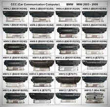 BMW CCC Profi Reparatur Navi E60 E61 E63 E90 E91 E92 E70 E71 E87 LCI Defekt X5 6