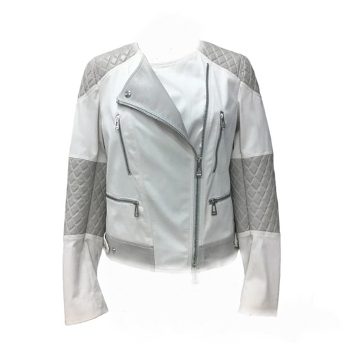 Belstaff jacke weiß einsätze - jacke,