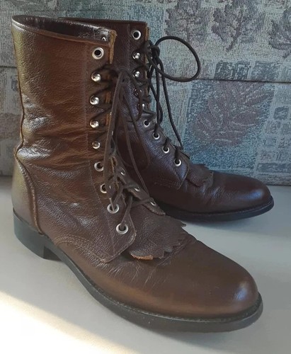 Vtg justin women size - justin, 1/2