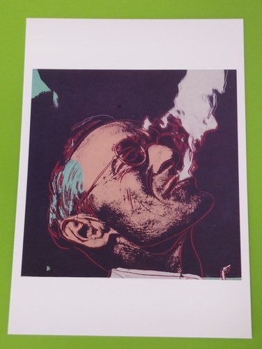 Andy warhol postkarte aus - aus, den