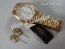 Breil Damenuhr goldfarben mit Swarovski-Steine TW1354 Armband golden + 2 Glieder