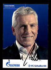 Klaus Fischer Autogrammkarte FC Schalke 04 2011-12 Original Signiert+A 160042