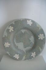 Blauer DekoTeller im griechischen Syle, Durchmesser 31cm