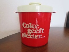Alter Coca-Cola Eiswürfel Behälter aus den Niederlanden 70er Jahre Kühler