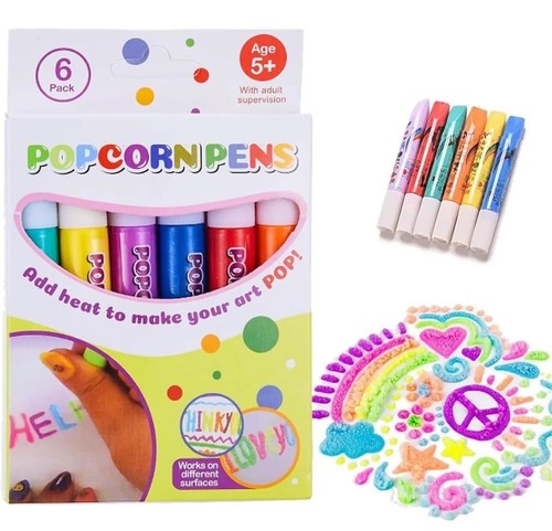 Magic puffy kunststifte - puffy, 3d