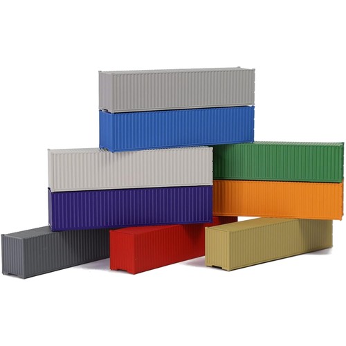 Container set spur stück - container,