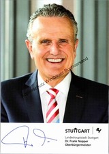 Original Autogramm Frank Nopper OB Stuttgart /// Autograph signiert signed signe