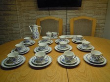 Seltmann Weiden Bayrisch blau Kaffeeservie 12 Personen