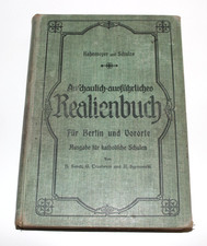 Buch - Realienbuch - 1913 - Berlin und Vororte - für katholische Schulen (#2658)