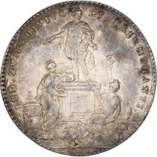 Frankreich, betaalpenning, Louis XV, États de Bretagne, Rennes, 1754, Silber