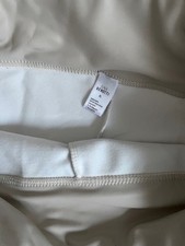 creme Farben Thermo-Leggings