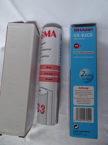 Telefax papier sigma - sigma, 1x