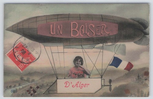 Frankreich zeppelin ballon - frankreich, zeppelin/ballon