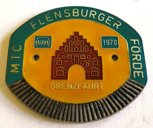 Plakette mtc flensburger - plakette,