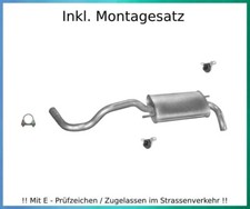 Endschalldämpfer für VW Polo