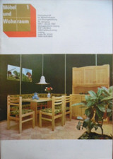 MÖBEL UND WOHNRAUM Januar 1 - 1982 DDR Raumgestaltung Raumtextilien Messe Rokoko