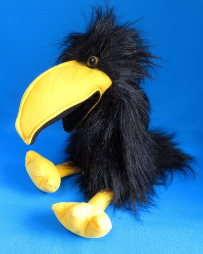 Grosser schwarzer vogel - schwarzer,