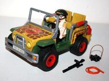 PLAYMOBIL 4832 MAN RANGER MIT JEEP OAMBATI RHINOCEROS SAFARI