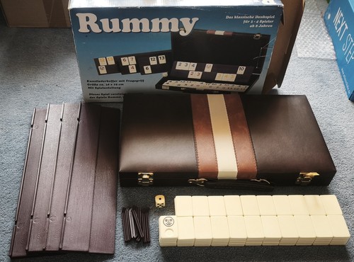 Vintage rummy okey tile - rummy, game