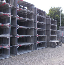 Arbeitsgerüst mit Stahlboden