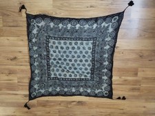 Schal Opus schwarz grau