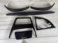 BMW 1er E81 E82 E88 Alcantara Interieurleisten Set M Performance LHD