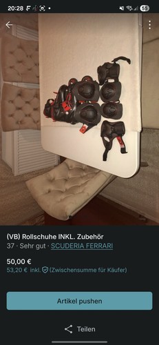 Inlineskater inkl - (vb),