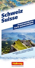 Hallwag Panoramakarte Schweiz