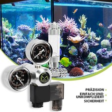 Aquarium CO2 Druckminderer Druckregler Adapter für Sodastream Anlage CO2,Düngung
