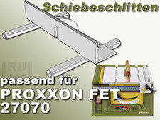 Schiebeschlitten passend für